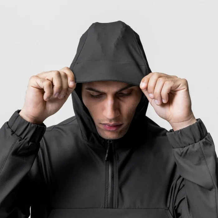 Jackets and Outerwear Men ASRV WeatherReady Anorak Jacket Black