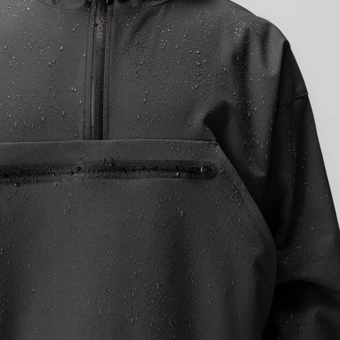 Jackets and Outerwear Men ASRV WeatherReady Anorak Jacket Space Grey 034patch034