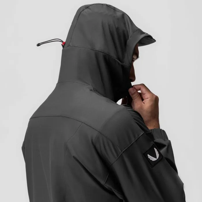 Jackets and Outerwear Men ASRV WeatherReady Anorak Jacket Space Grey 034patch034