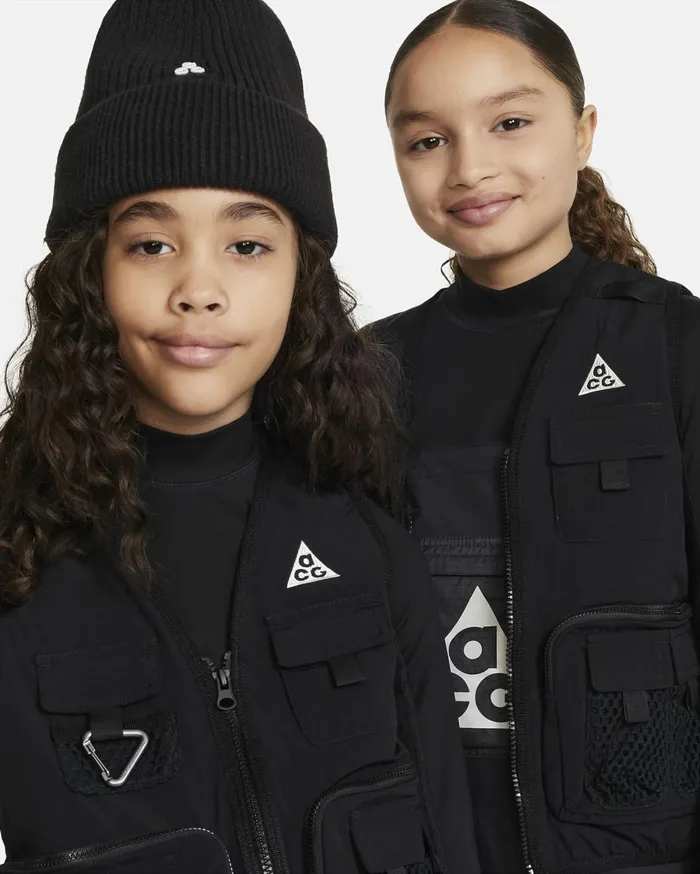 Jackets Kids Nike ACG Blackblackblacksummit White