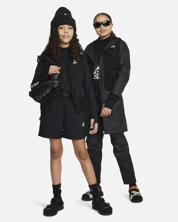 Jackets Kids Nike ACG Blackblackblacksummit White