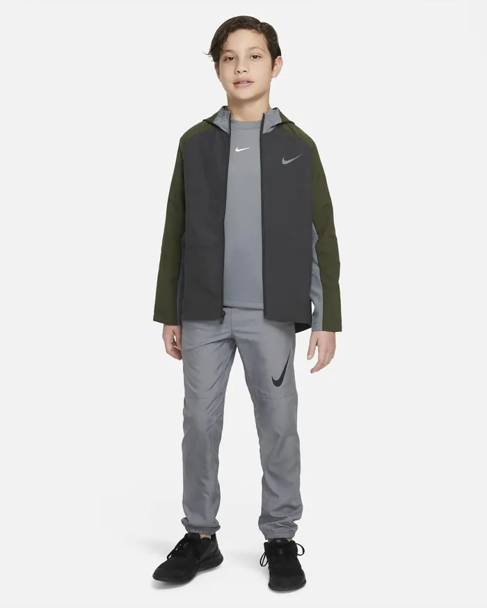Jackets Kids Nike DriFIT Anthracitesmoke Greycargo Khakismoke Grey