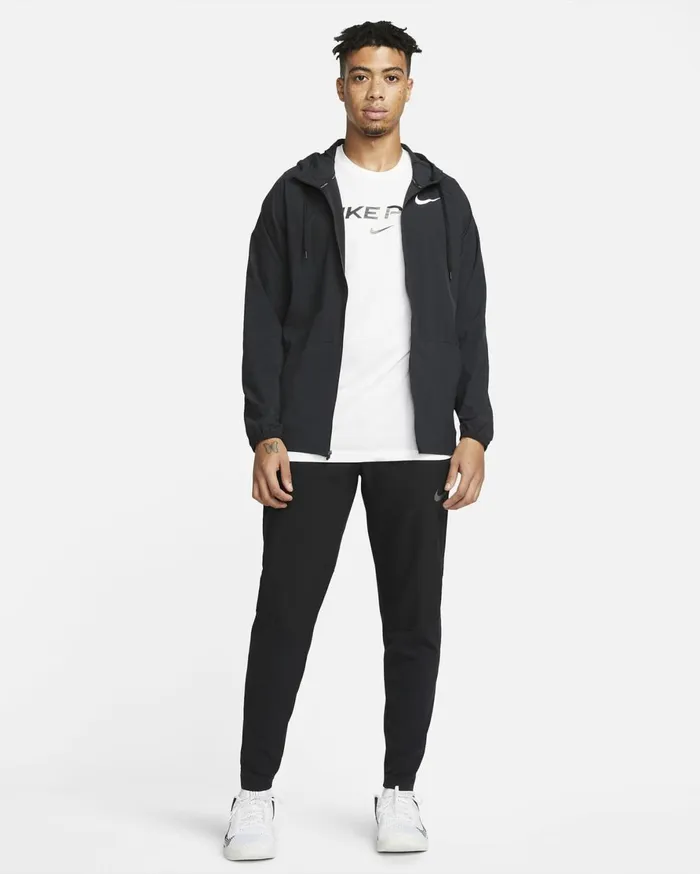 Jackets Men Nike Pro DriFIT Flex Vent Max Blackblackwhite