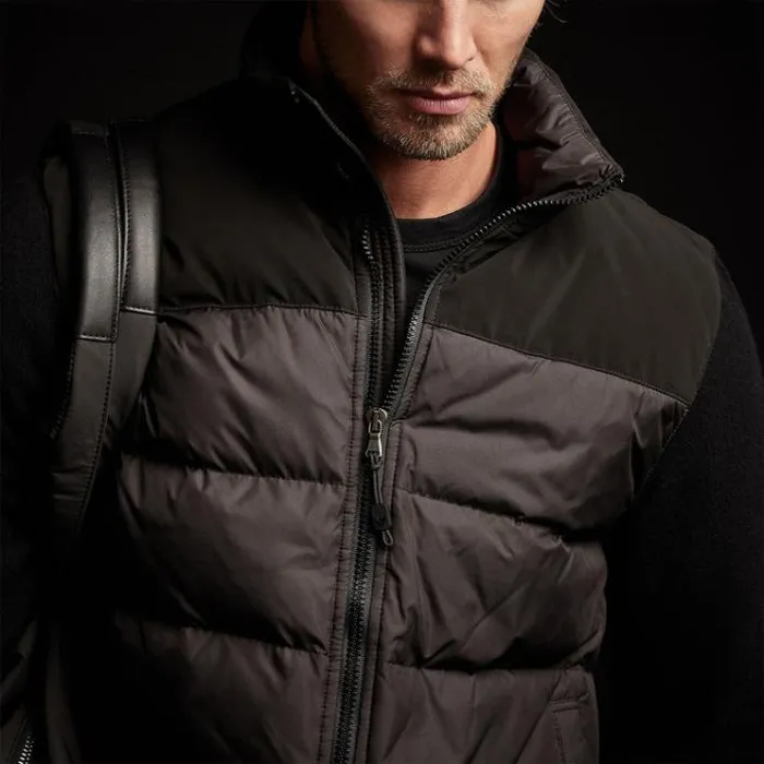 JacketsOuterwear Men James Perse Luxury Down Front Zip Sweater Black