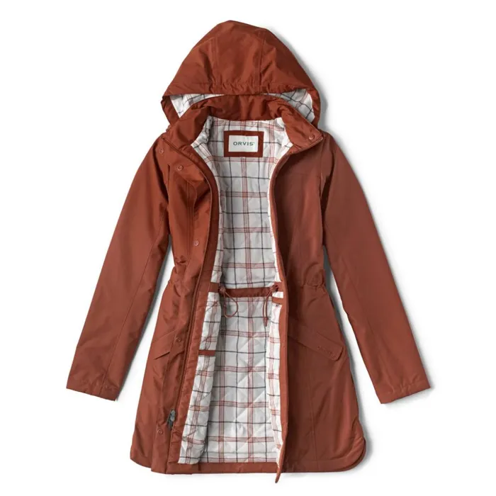 Jackets Women Orvis PackAndGo Insulated Jacket Redwood