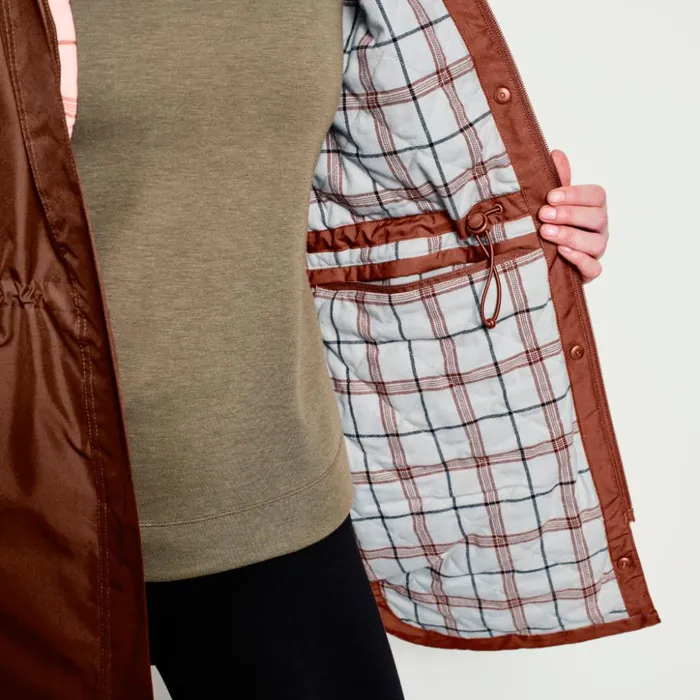 Jackets Women Orvis PackAndGo Insulated Jacket Redwood