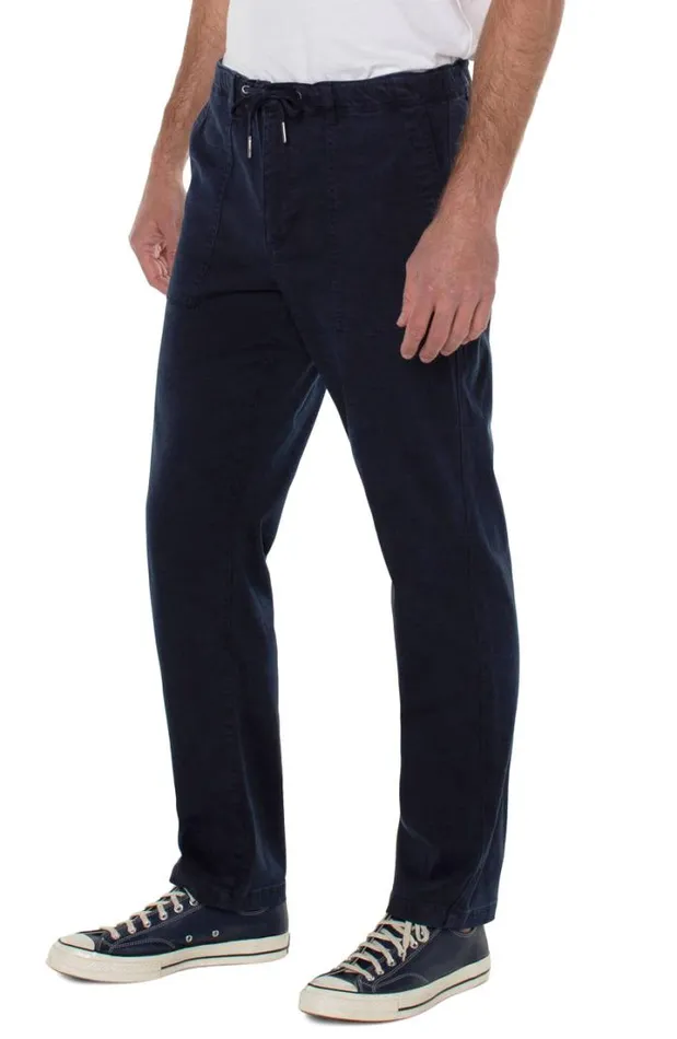 JOGGERS Men Liverpool Los Angeles DRAWSTRING UTILITY PANT Ink