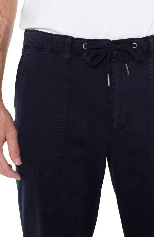 JOGGERS Men Liverpool Los Angeles DRAWSTRING UTILITY PANT Ink