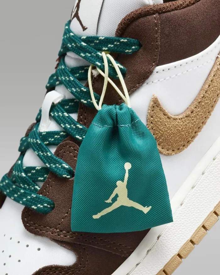 Jordan Kids Nike Air Jordan 1 Low SE Browntwinesailbrown