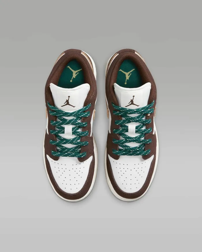 Jordan Kids Nike Air Jordan 1 Low SE Browntwinesailbrown
