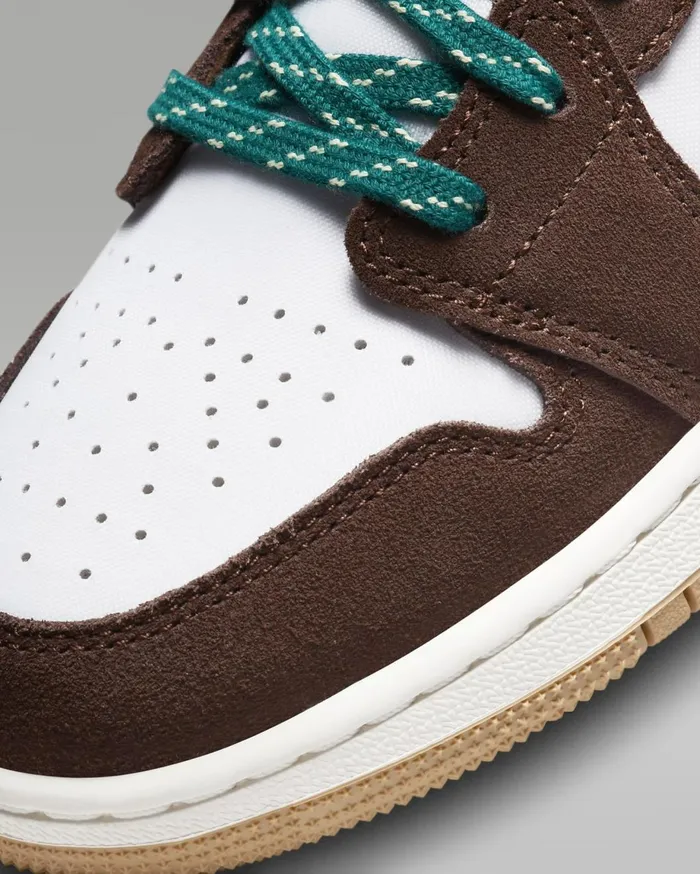 Jordan Kids Nike Air Jordan 1 Low SE Browntwinesailbrown
