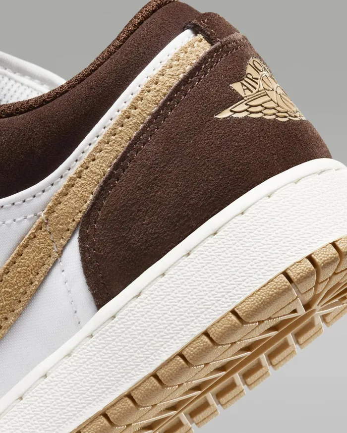 Jordan Kids Nike Air Jordan 1 Low SE Browntwinesailbrown