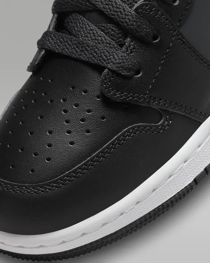 Jordan Kids Nike Air Jordan 1 Low SE Offnoirwhiteblackblack