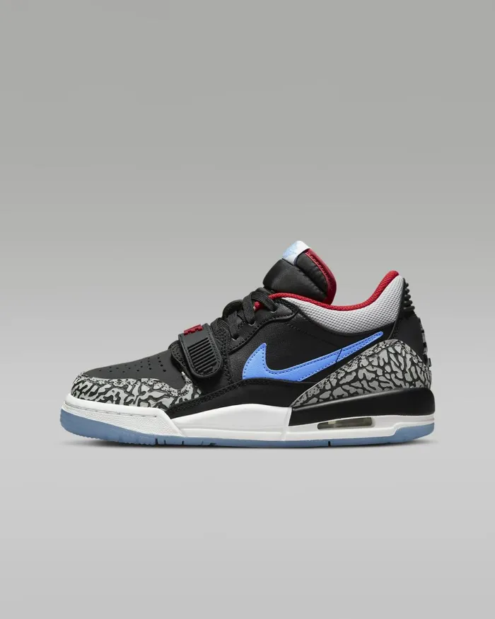 Jordan Kids Nike Air Jordan Legacy 312 Low Blackvalour Blueuniversity Redwolf Grey Jordan Kids Nike Air Jordan Legacy 312 Low Blackvalour Blueuniversity Redwolf Grey