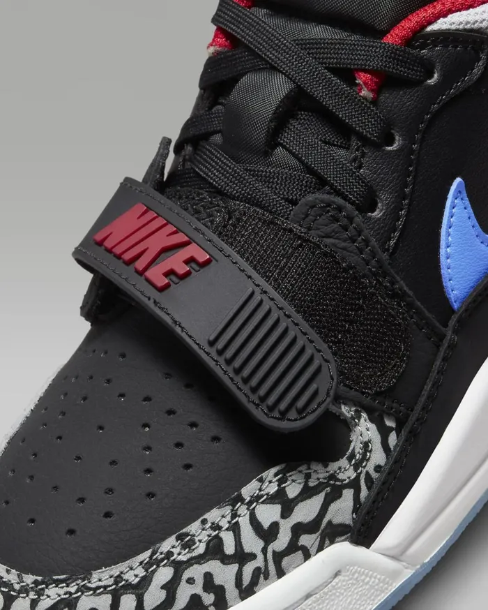 Jordan Kids Nike Air Jordan Legacy 312 Low Blackvalour Blueuniversity Redwolf Grey