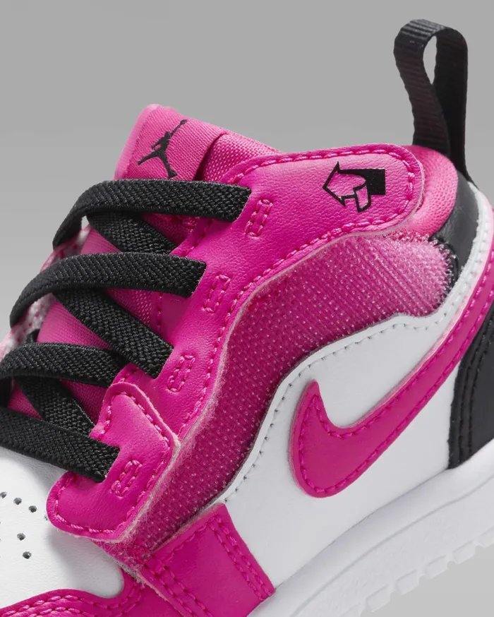 Jordan Kids Nike Jordan 1 Low Alt Whiteblackfierce Pink