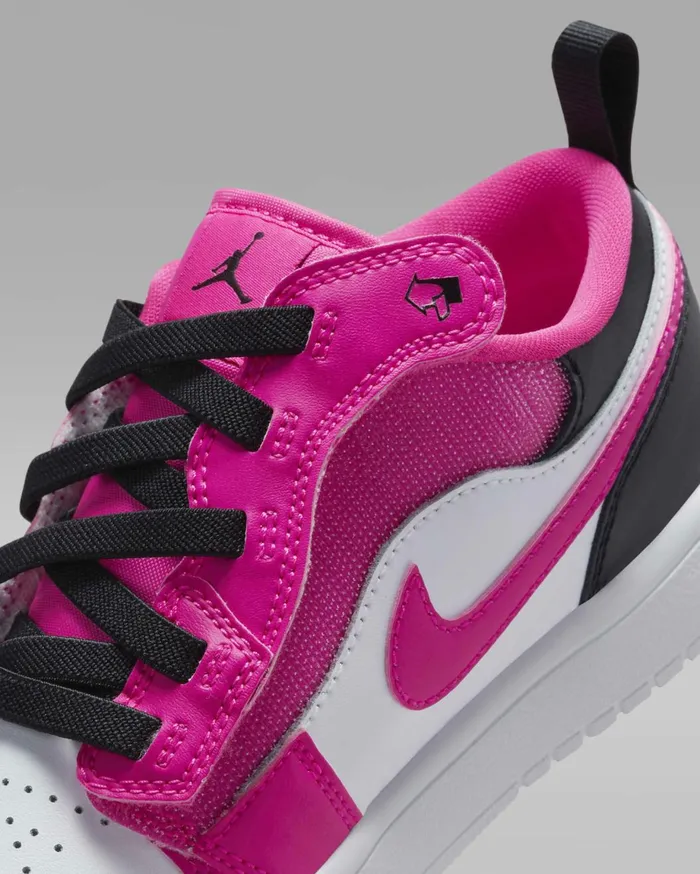 Jordan Kids Nike Jordan 1 Low Alt Whiteblackfierce Pink