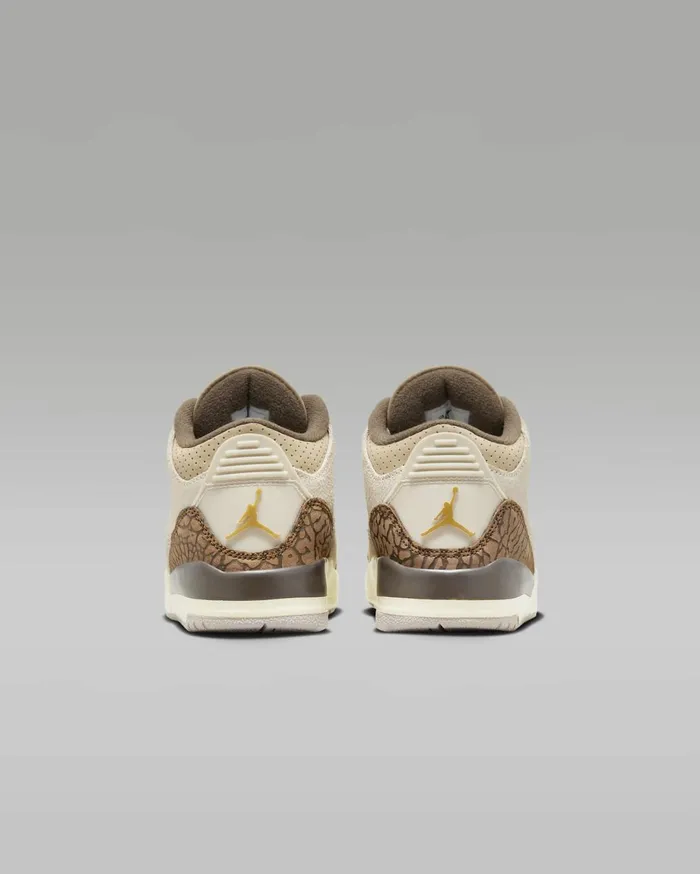 Jordan Kids Nike Jordan 3 Retro Light Orewood Brownlight British Tanpalominometallic Gold