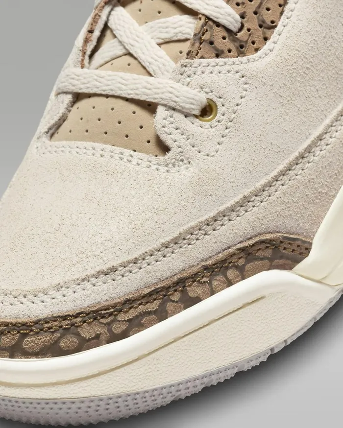 Jordan Kids Nike Jordan 3 Retro Light Orewood Brownlight British Tanpalominometallic Gold