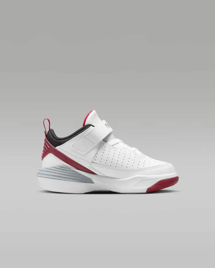 Jordan Kids Nike Jordan Max Aura 5 Whitevarsity Redwolf Greyblack