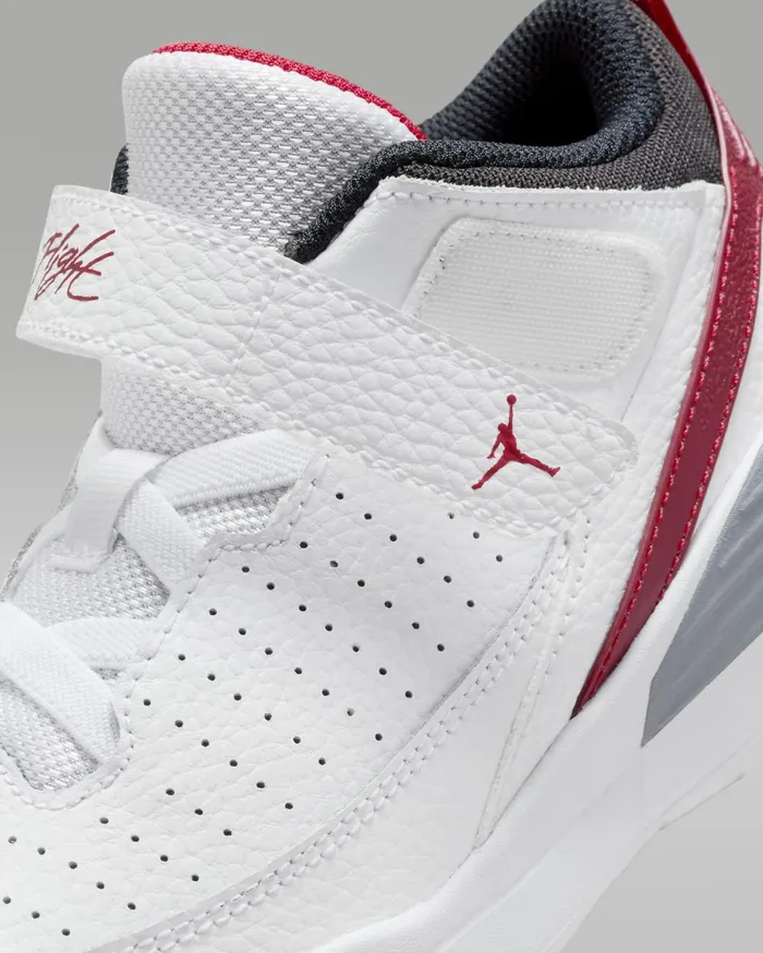 Jordan Kids Nike Jordan Max Aura 5 Whitevarsity Redwolf Greyblack