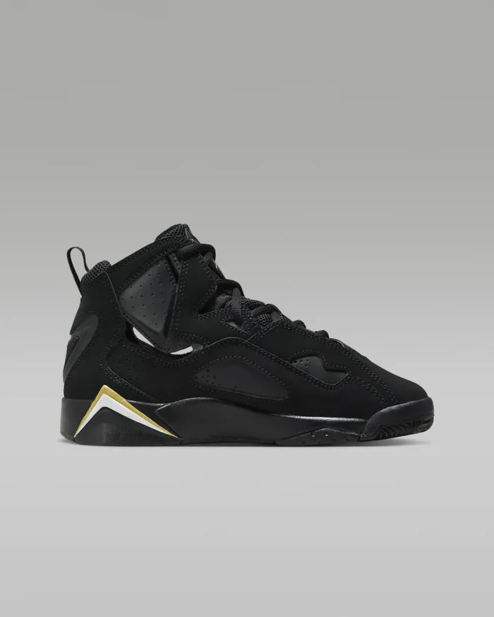 Jordan Kids Nike Jordan True Flight Blackmetallic Goldwhite