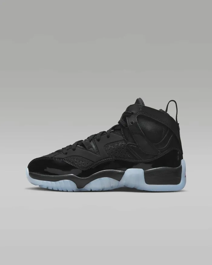 Jordan Kids Nike Jumpman Two Trey Blackblackwhiteuniversity Red