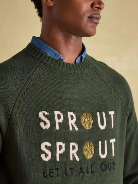 Jumpers and Knitwear Men Joules Let It All Out Crew Neck Jumper