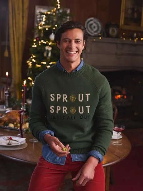 Jumpers and Knitwear Men Joules Let It All Out Crew Neck Jumper