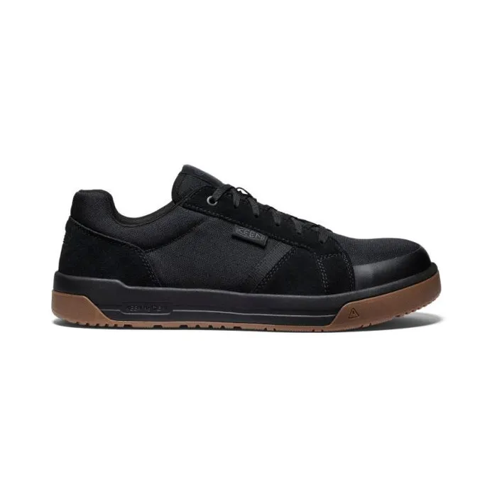 Kenton ESD CarbonFiber Toe BlackGum Leather Work Sneaker Men KEEN Work Boots and Shoes Kenton ESD CarbonFiber Toe BlackGum Leather Work Sneaker Men KEEN Work Boots and Shoes