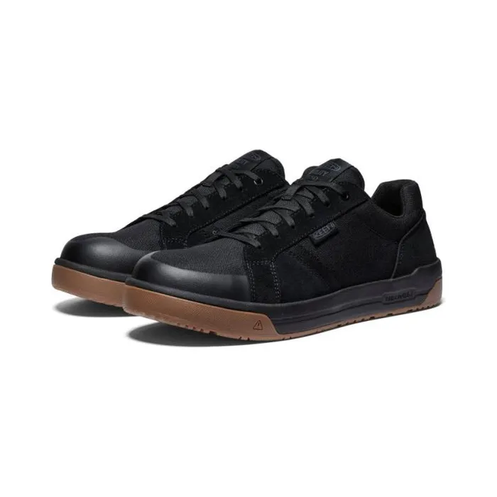 Kenton ESD CarbonFiber Toe BlackGum Leather Work Sneaker Men KEEN Work Boots and Shoes Kenton ESD CarbonFiber Toe BlackGum Leather Work Sneaker Men KEEN Work Boots and Shoes