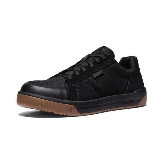 Kenton ESD CarbonFiber Toe BlackGum Leather Work Sneaker Men KEEN Work Boots and Shoes Kenton ESD CarbonFiber Toe BlackGum Leather Work Sneaker Men KEEN Work Boots and Shoes