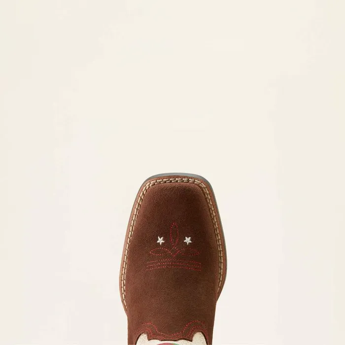 Kids Big Kids039 Footwear Ariat Futurity Fringe Rodeo Quincy Western Boot Chocolate Suederange Riding Ruby Kids Big Kids039 Footwear Ariat Futurity Fringe Rodeo Quincy Western Boot Chocolate Suederange Riding Ruby