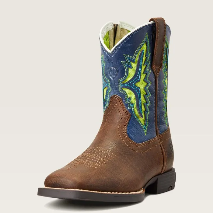 Kids Big Kids039 Footwear Ariat Koel VentTEK Western Boot Rowdy Rust