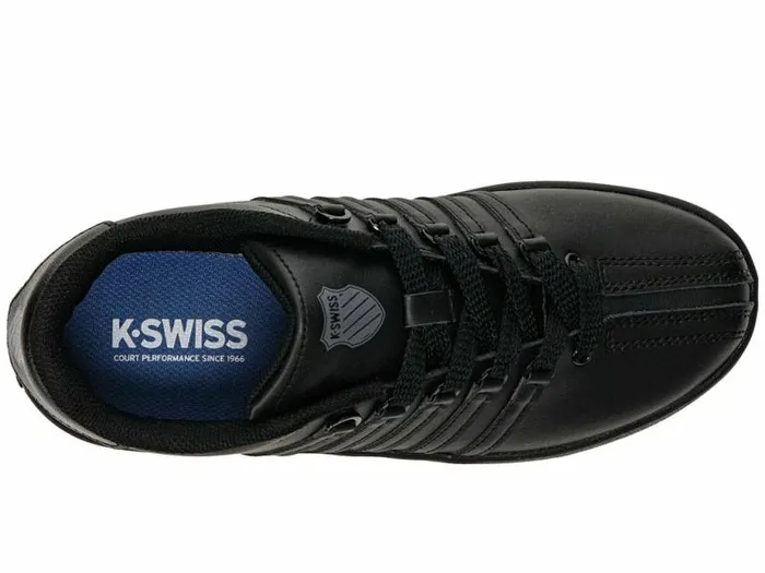 Kids KSwiss Teens 816 Years CLASSIC VN Blackblack