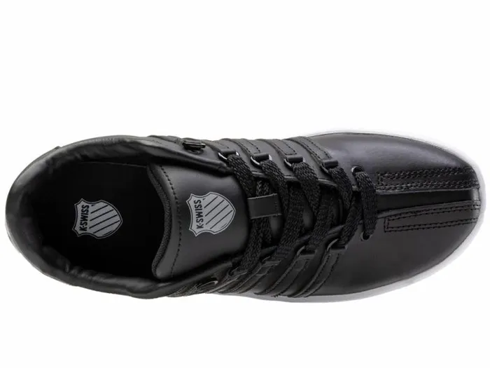 Kids KSwiss Teens 816 Years CLASSIC VN Black White