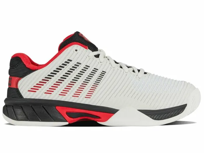 Kids KSwiss Teens 816 Years HYPERCOURT EXPRESS 2 Bright Whitestretch Limohigh Risk Red Kids KSwiss Teens 816 Years HYPERCOURT EXPRESS 2 Bright Whitestretch Limohigh Risk Red