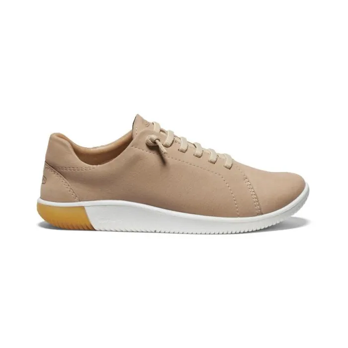 KNX Lace SafariStar White Leather Shoe Women KEEN SlipOns