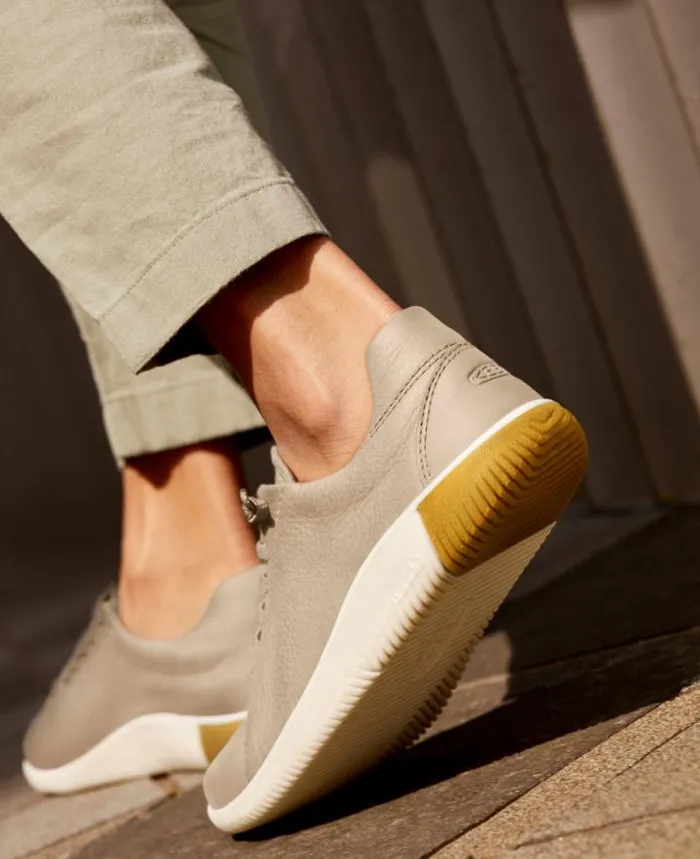 KNX Lace SafariStar White Leather Shoe Women KEEN SlipOns KNX Lace SafariStar White Leather Shoe Women KEEN SlipOns