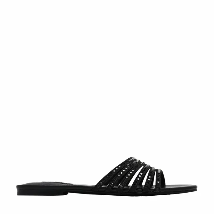 LACEE Black Multi Women Nine West Flats
