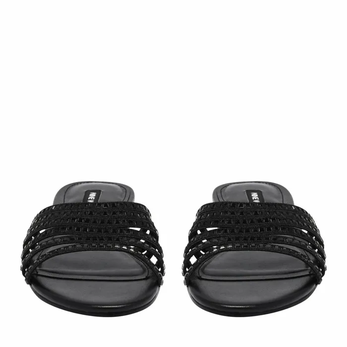 LACEE Black Multi Women Nine West Flats