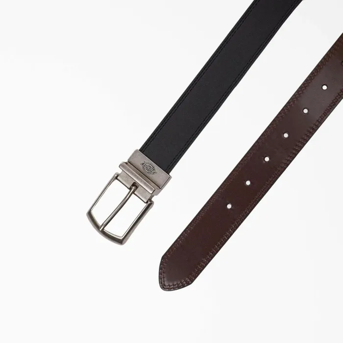 Leather Reversible Belt Black Black bk Men Dickies Belts and Suspenders Leather Reversible Belt Black Black bk Men Dickies Belts and Suspenders