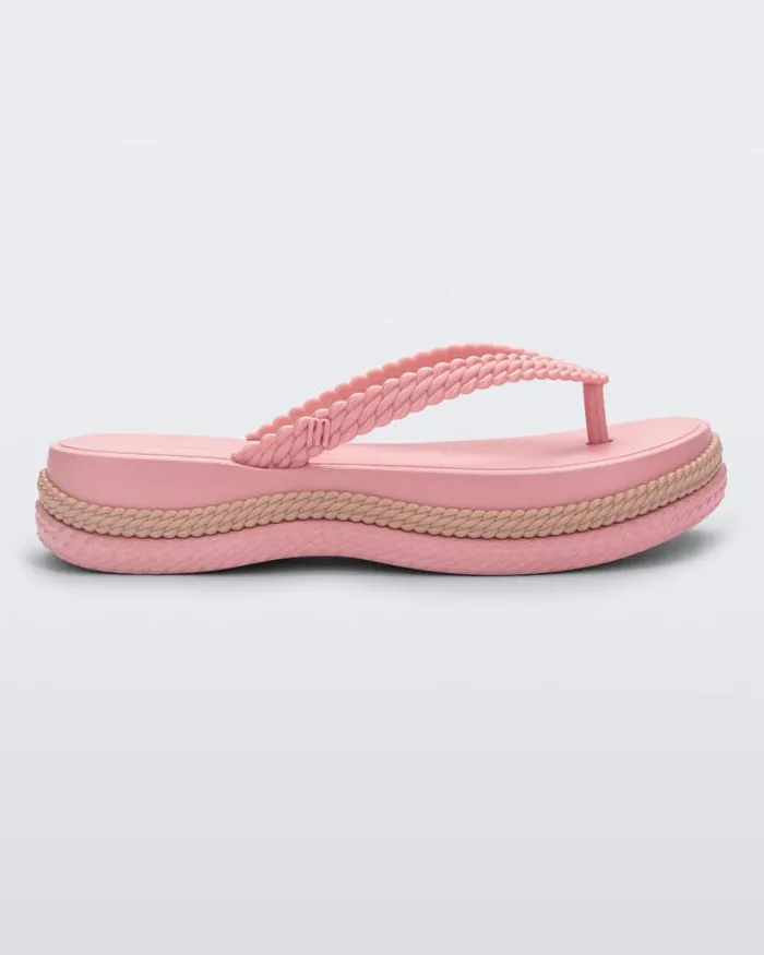 Leblon Pinkbeige Women Melissa Flip Flops