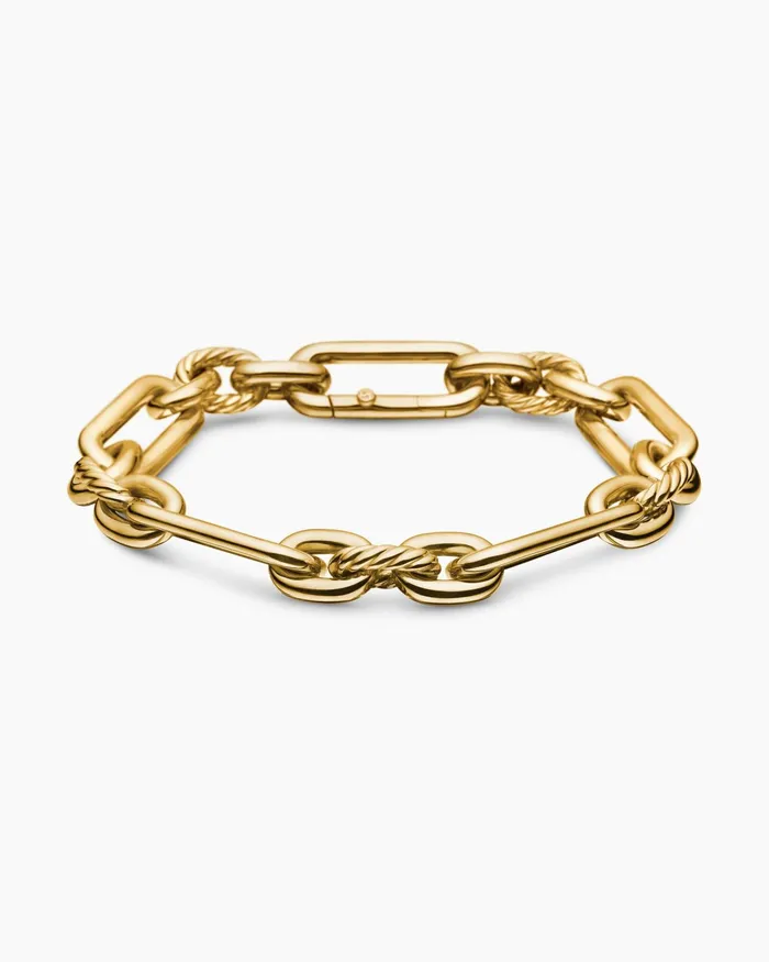 Lexington Chain Bracelet In 18K Yellow Gold 98mm Women David Yurman Chain