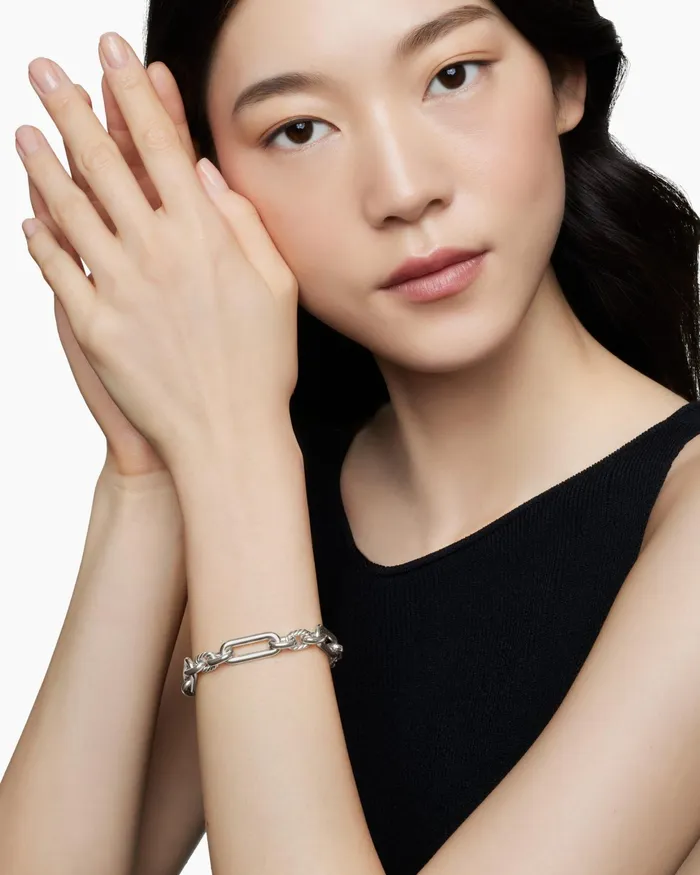 Lexington Chain Bracelet In Sterling Silver 98mm Women David Yurman Chain Lexington Chain Bracelet In Sterling Silver 98mm Women David Yurman Chain