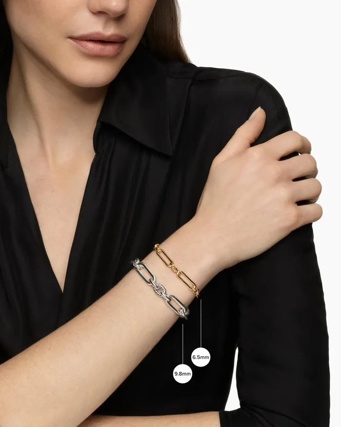 Lexington Chain Bracelet In Sterling Silver 98mm Women David Yurman Chain Lexington Chain Bracelet In Sterling Silver 98mm Women David Yurman Chain