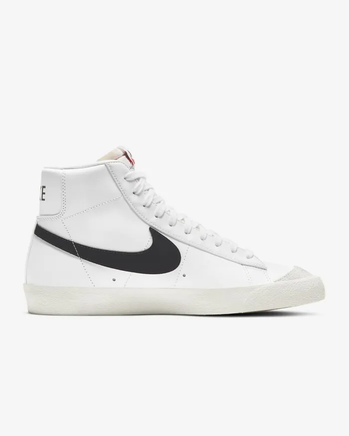 Lifestyle Men Nike Blazer Mid 03977 Vintage Whiteblack