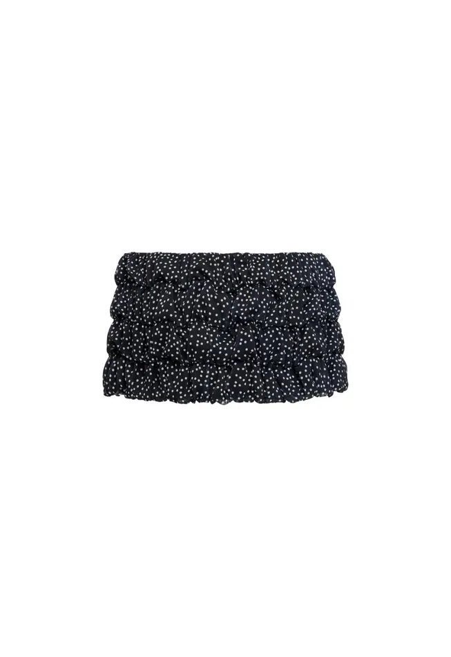 Lioness Fashion BEBE MINI SKORT Onyx Polka Women Shorts Lioness Fashion BEBE MINI SKORT Onyx Polka Women Shorts