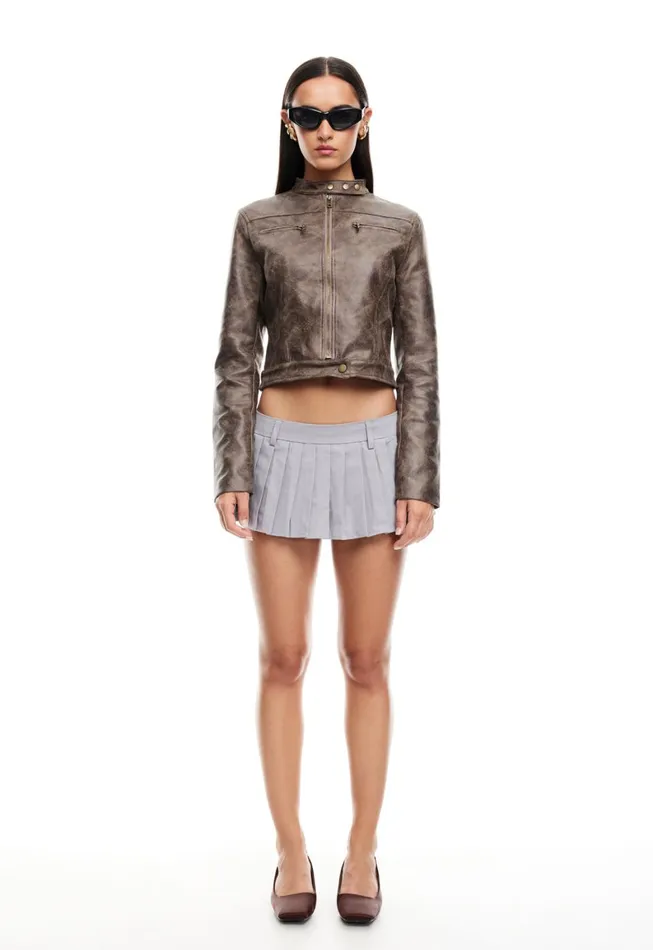 Lioness Fashion BELLA MOTO JACKET Chocolate Women Outerwear