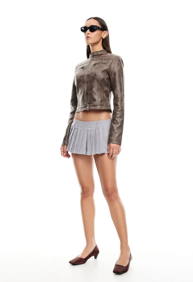 Lioness Fashion BELLA MOTO JACKET Chocolate Women Outerwear